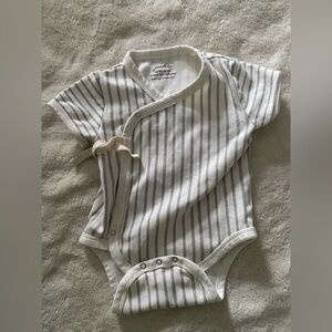 Pehr Kimono Striped Print One Piece. Sz 12-18 months.